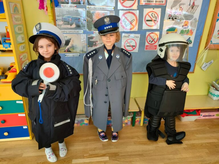 Witam policjanta w grupie „Misiów”.