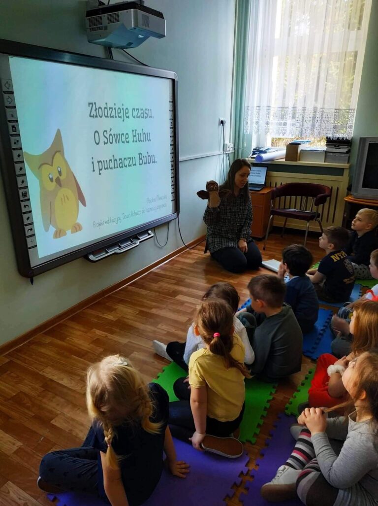 „Sowa Natasza do rozmowy zaprasza” w gr. Misie.