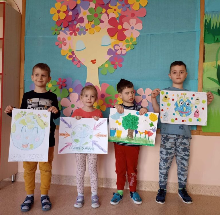 Wewnątrzprzedszkolny przegląd plastyczny „Dbam o przyrodę”