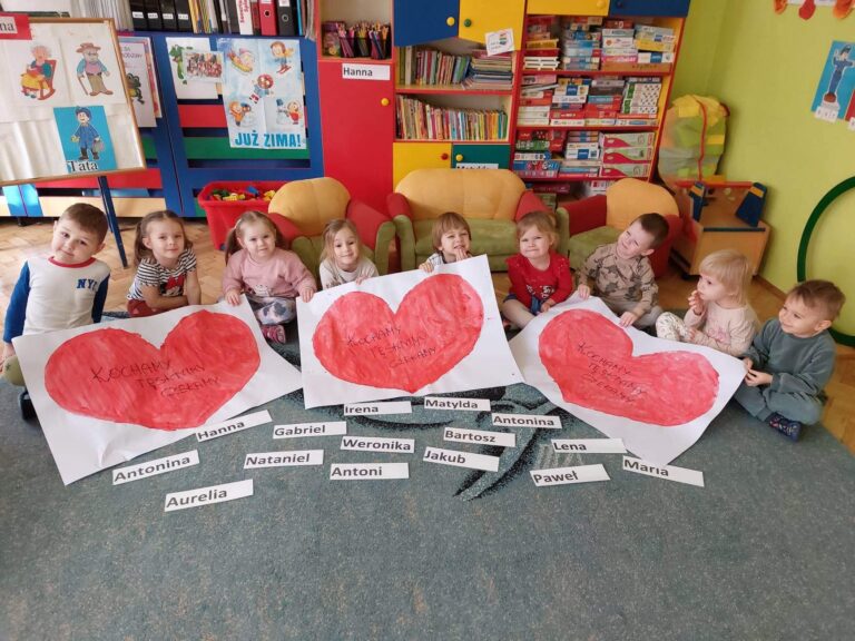 Serduszka dla naszych koleżanek i kolegów