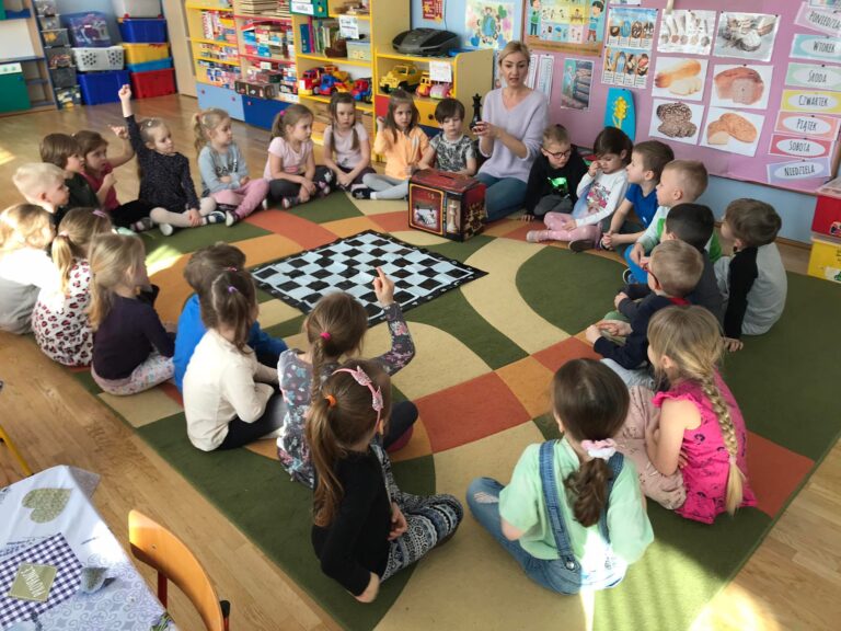 Projekt edukacyjny pt. „Przedszkolaki grają w szachy”♟️♟️♟️