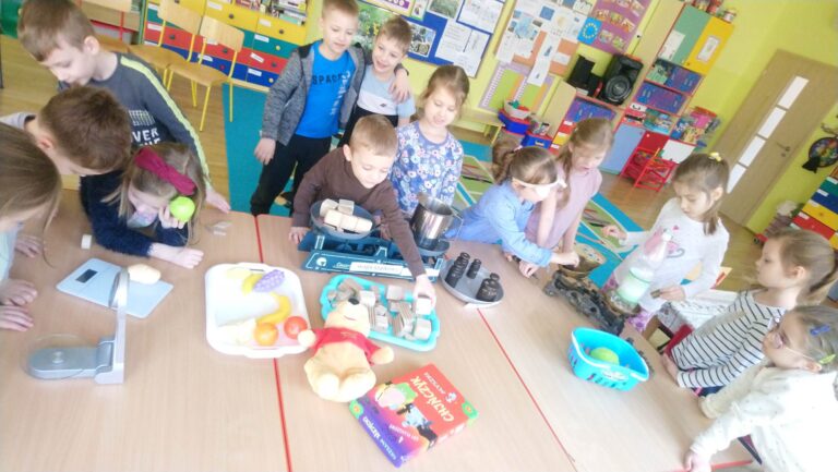 Biedronki poznają wagi