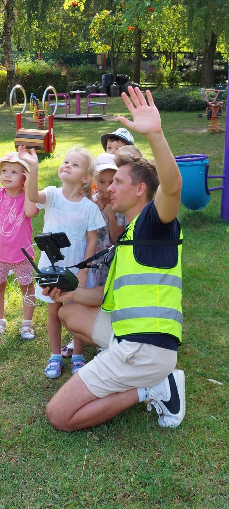 „Zajęcia pokazowe z dronem”