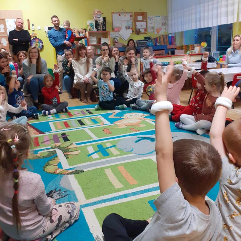 Zajęcia otwarte dla Rodziców dzieci z grupy ,,Smerfy’’