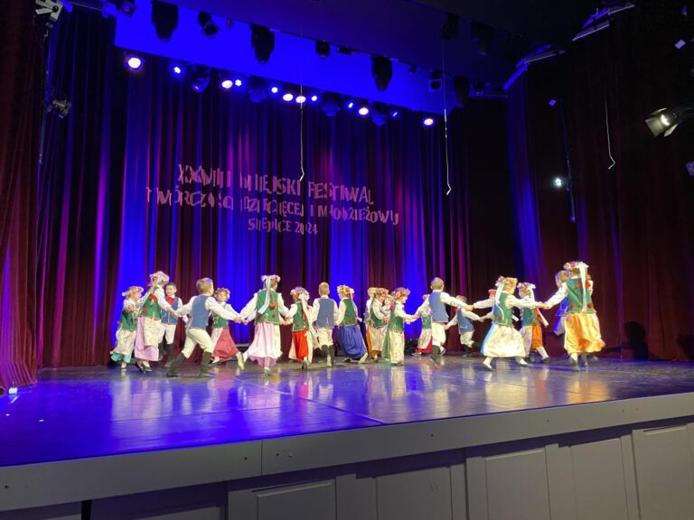 Laureaci w  XXVIII Miejskim Festiwalu Twórczości Dziecięcej i Młodzieżowej – kategoria Taniec ludowy
