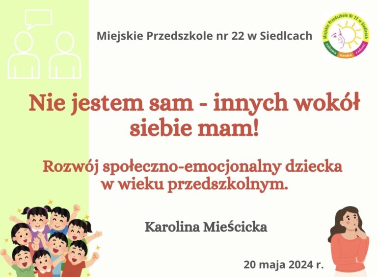 Warsztaty z psychologiem – 20.05.24 r.