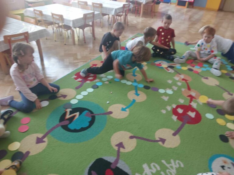 „Dzień Kropki” w grupie „Biedronki”.