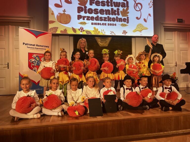 Koncert Laureatów Jesiennego Festiwalu Piosenki Przedszkolnej 🎤🎶