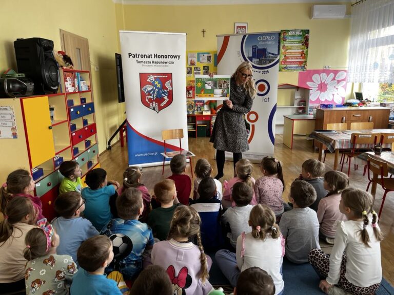 Warsztaty w grupie ,,Smerfy” z Przedsiębiorstwem Energetycznym w Siedlcach