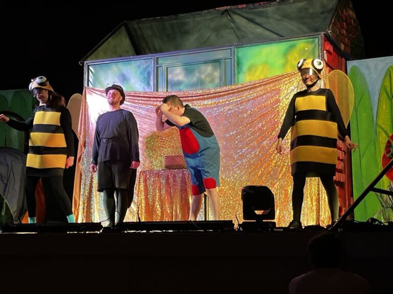 Przedstawienie teatralne w sali widowiskowej ,,Podlasie”_🎭🐜