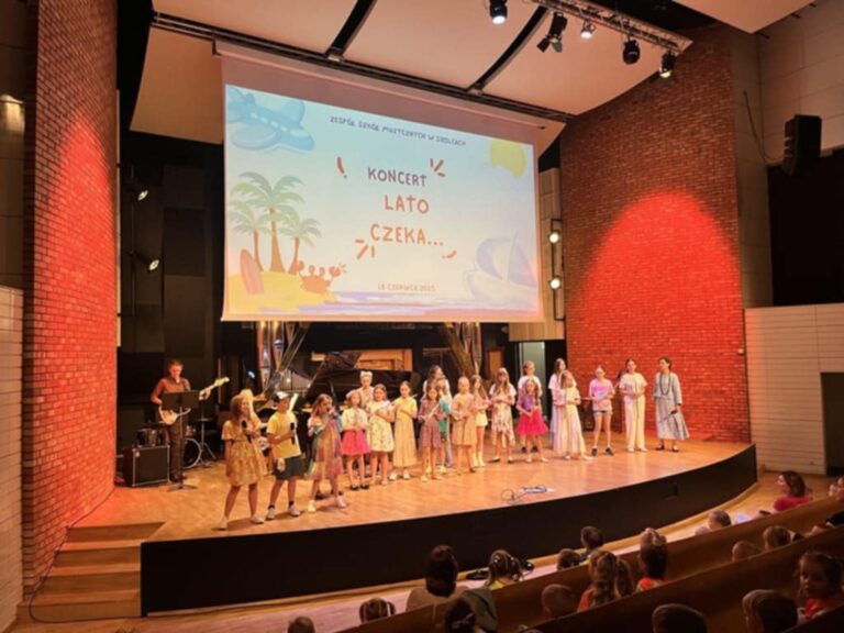 Koncert w szkole muzycznej 🥁🎤🎵🎷☀️