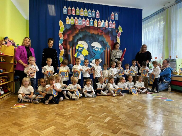 Pasowanie na przedszkolaka w grupie ,,Smerfy”