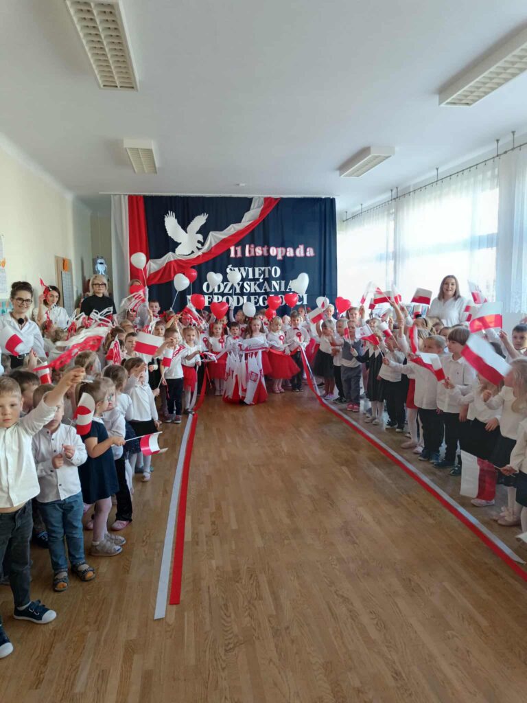 „Mali patrioci z Miejskiego Przedszkola nr 22 w Siedlcach”