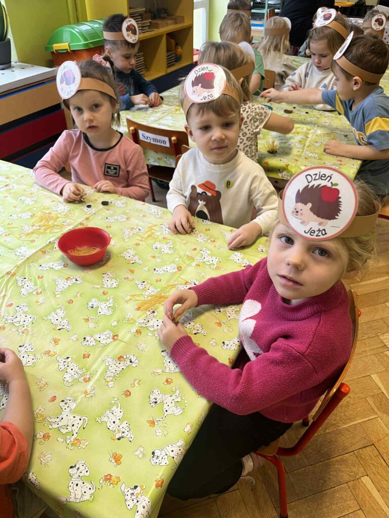 Dzień_Jeża w gr. ,,Smerfy” 🦔