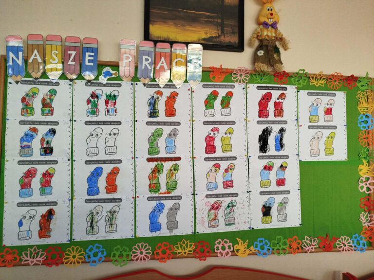 ,,Dzień kolorowej skarpetki” w gr. ,,Smerfy”