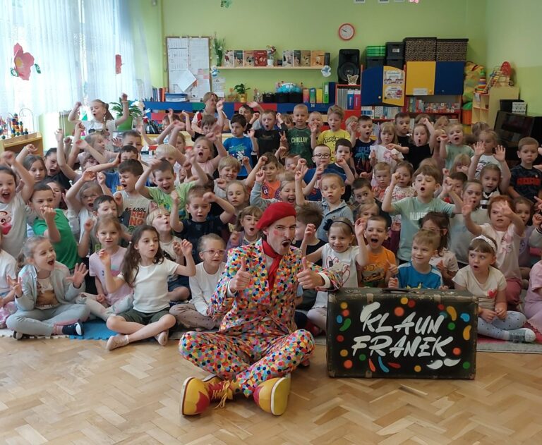 Klaun Franek w naszym przedszkolu