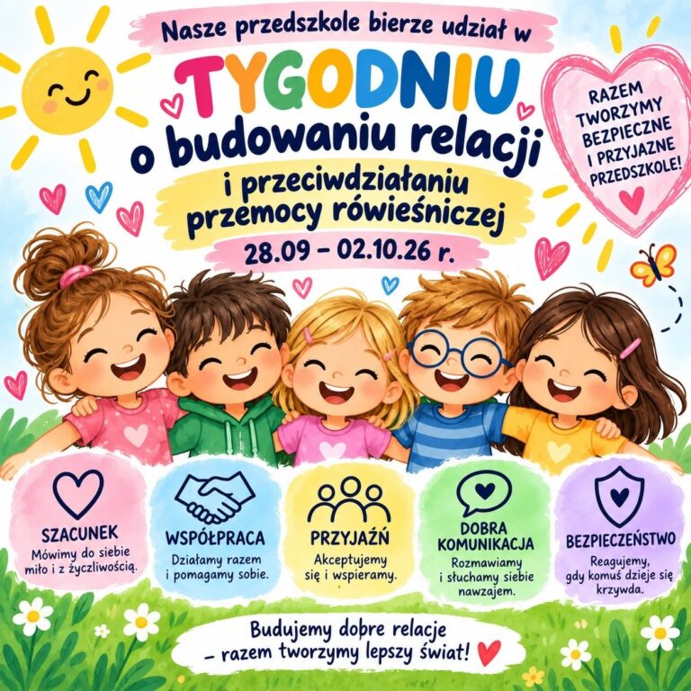 „Tydzień budowania relacji i przeciwdziałania przemocy rówieśniczej”
